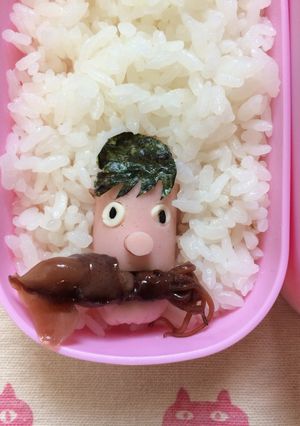 魚肉ソーセー人イカを食う-レシピのメイン写真