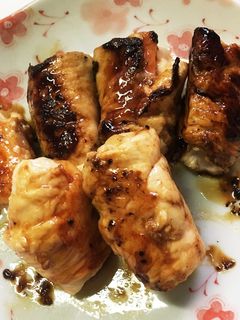 焼肉のタレで簡単肉巻き巻き!-レシピのメイン写真