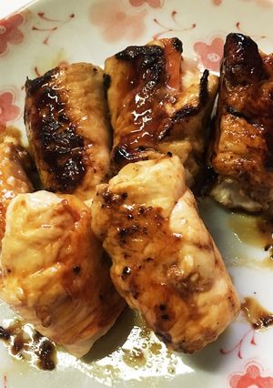 焼肉のタレで簡単肉巻き巻き！-レシピのメイン写真