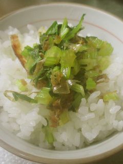 セロリの葉のおかか炒め-レシピのメイン写真
