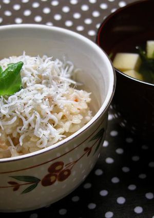 炊き込みご飯～しらすのせ～-レシピのメイン写真