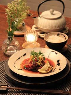 腎臓病食にも ステーキプレート-レシピのメイン写真