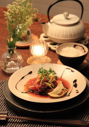 腎臓病食にも ステーキプレート-レシピのメイン写真