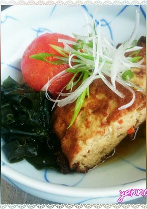 ＊トマトときんぴらがんもの煮物＊-レシピのメイン写真