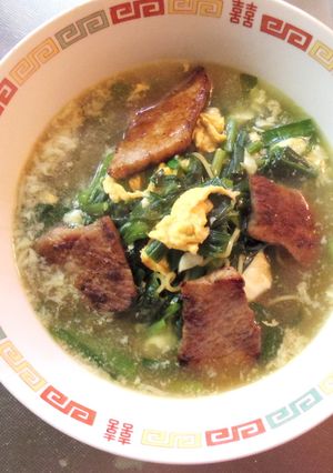 餃子の王将★失敗知らずなニラ玉ラーメン-レシピのメイン写真