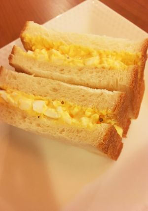 【簡単朝ごはん】タマゴサンド♬-レシピのメイン写真
