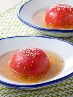 まるごとトマトのスープ野菜-レシピのメイン写真