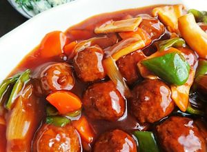 市販の肉団子を酢豚に簡単アレンジ！-レシピのメイン写真