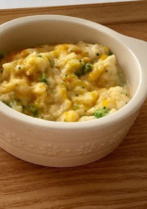 【離乳食後期〜】かぼちゃのパンキッシュ-レシピのメイン写真