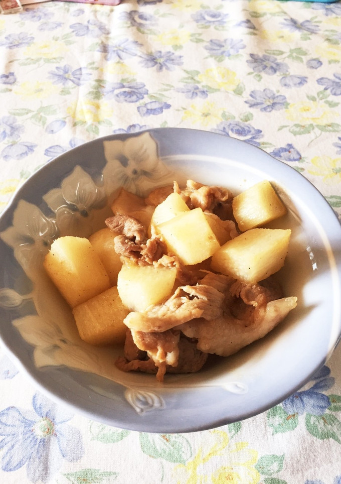長芋と豚肉のシャキシャキ焼き-レシピのメイン写真