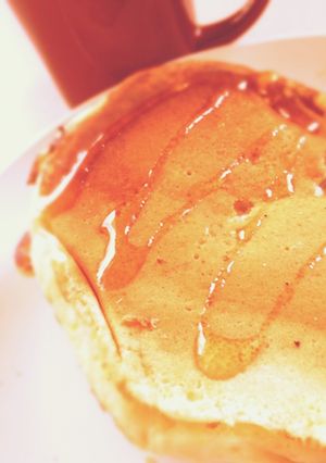 簡単ふんわりホットケーキ-レシピのメイン写真