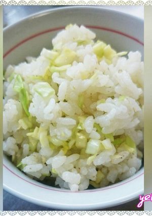 *春キャベツご飯*-レシピのメイン写真