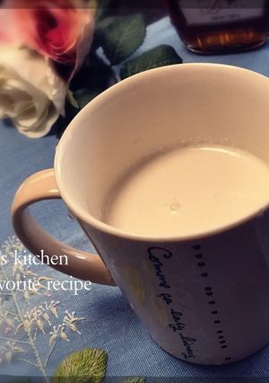 ヘルシー♡バニラ風味の酒粕ホットミルク-レシピのメイン写真
