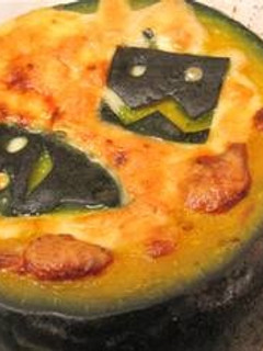 和風★かぼちゃ丸ごとグラタン★豆乳白味噌-レシピのメイン写真