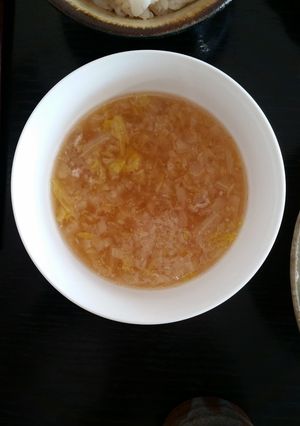 残った白菜の芯で、絶品中華スープ-レシピのメイン写真