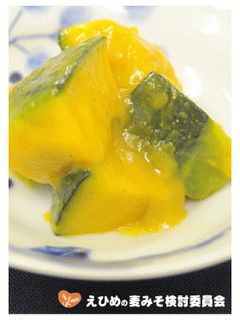 かぼちゃの麦味噌はちみつバター-レシピのメイン写真