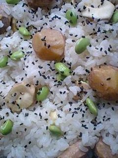 栗☆枝豆☆ご飯-レシピのメイン写真