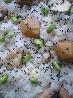 栗☆枝豆☆ご飯-レシピのメイン写真