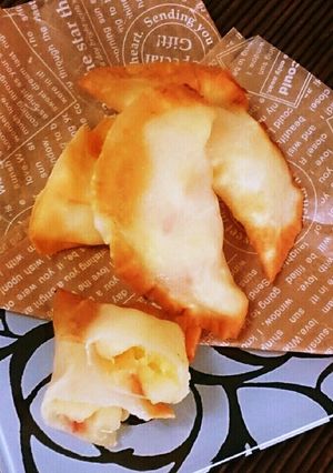 りんごとサツマイモの餃子パイ-レシピのメイン写真