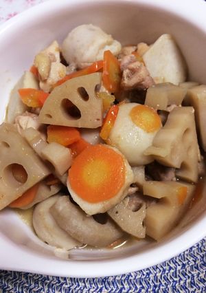 業務スーパーの冷凍野菜で簡単筑前煮♪♪-レシピのメイン写真