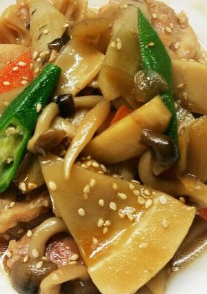 鶏のゴロゴロ甘辛照り煮-レシピのメイン写真