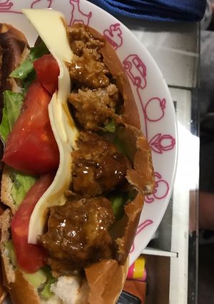 煮込みハンバーグサンド❤-レシピのメイン写真