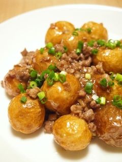 ホクホク揚げ新じゃがのとろみ炒め-レシピのメイン写真