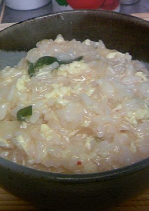 簡単おいしい♪キムチ雑炊☆-レシピのメイン写真