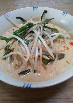 豆乳味噌ラーメン-レシピのメイン写真