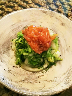 白菜となめ茸の和えもん-レシピのメイン写真