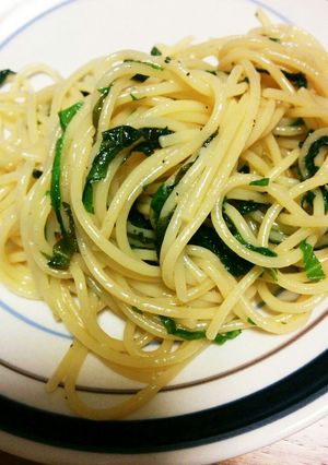 大葉のシンプルパスタ-レシピのメイン写真