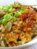 牛肉とごぼうの炊き込みご飯