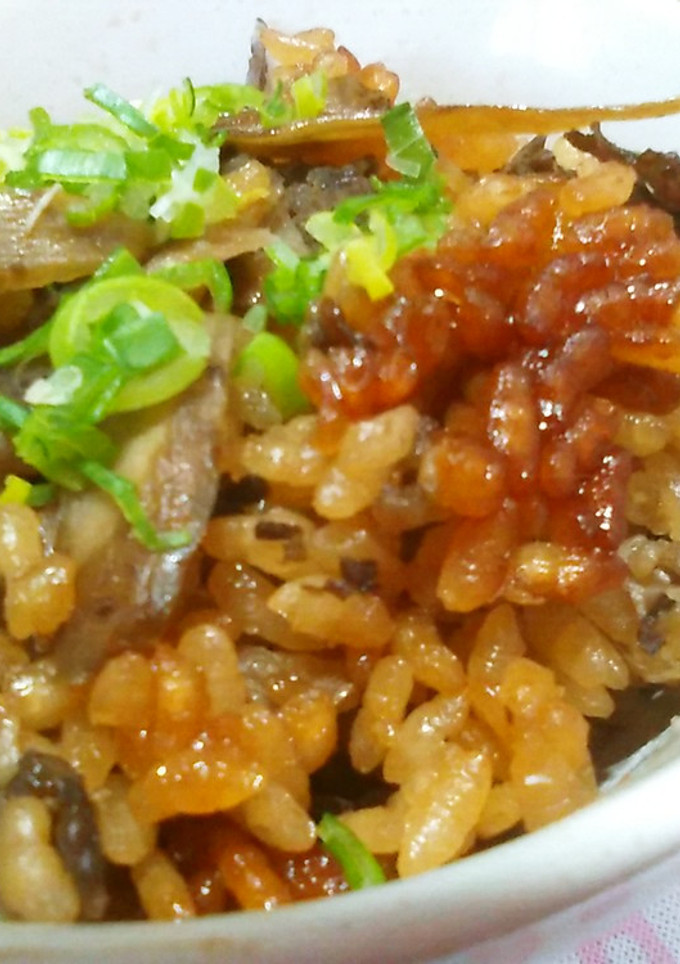 牛肉とごぼうの炊き込みご飯-レシピのメイン写真