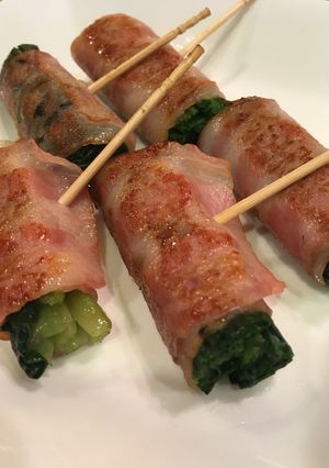 ほうれん草のベーコン巻き♫お弁当にも☆-レシピのメイン写真