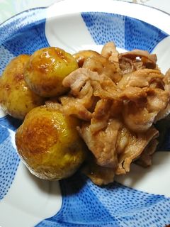 レンジで時短☆新じゃが豚バラの煮ころがし-レシピのメイン写真