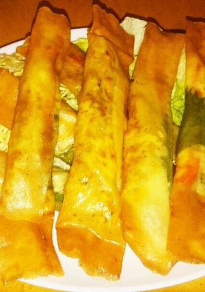 カレー風味のスティック春巻き-レシピのメイン写真