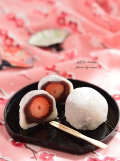 とちおとめで簡単いちご大福-レシピのメイン写真