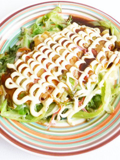 レタスとかにかまのお好み焼き-レシピのメイン写真