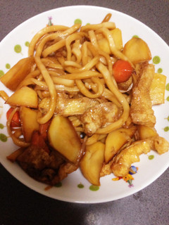 じゃがいもの焼きうどん-レシピのメイン写真