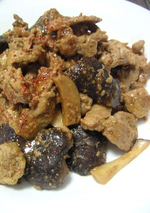 豚肉と干し椎茸の味噌炒め-レシピのメイン写真