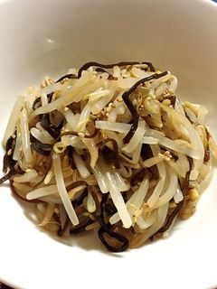 レンジで簡単♪もやしの塩昆布ナムル-レシピのメイン写真
