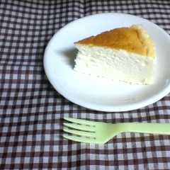 รูปของ 卵白とスライスチーズでチーズケーキ