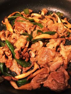 豚こま肉とエリンギとピーマンで青椒肉絲風-レシピのメイン写真