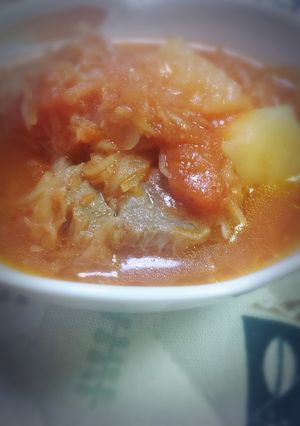 ザワークラウトの煮込みトマトスープ☆-レシピのメイン写真