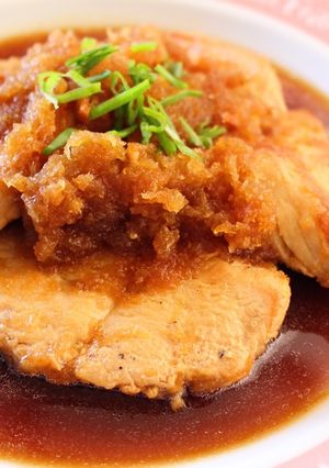 鶏胸肉のみぞれ煮-レシピのメイン写真
