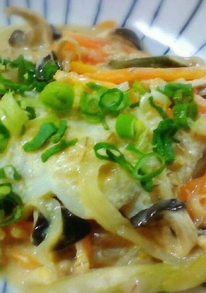 フライパン一つ★タラ＆野菜の味噌マヨ焼き-レシピのメイン写真
