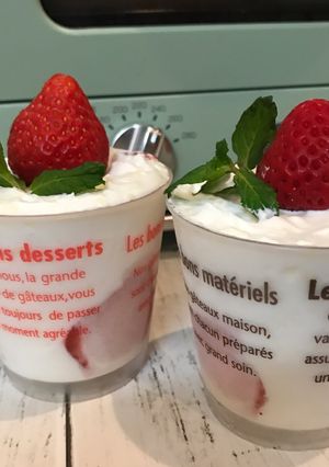 いちごクリームチーズアイスクリーム♡-レシピのメイン写真