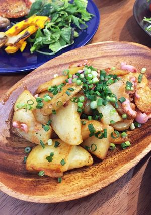 10分で最強おつまみ★塩辛じゃがバター-レシピのメイン写真