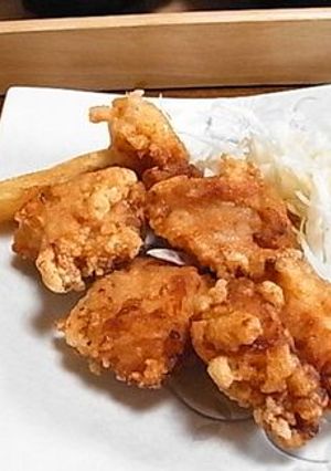 玉ねぎ効果でジューシーから揚げ。-レシピのメイン写真