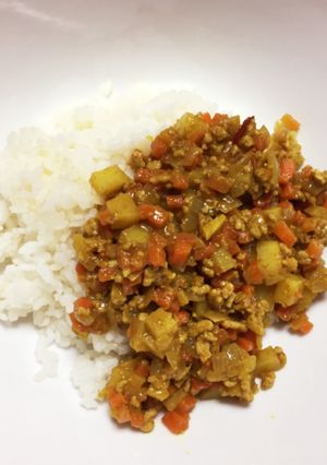 豚ひき肉で簡単キーマカレー-レシピのメイン写真